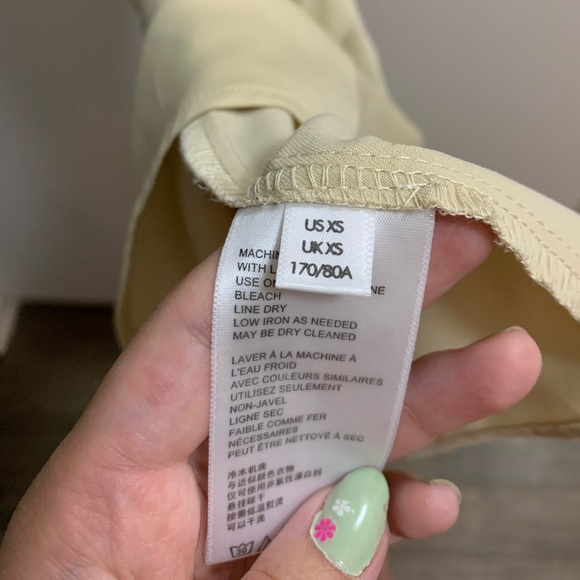 Urban Outfitters Champagne Slip Dress - Picture 7 of 8